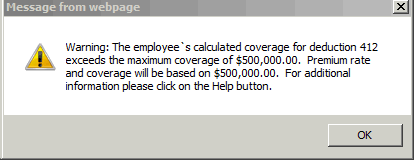 Supplemental Life And Voluntary Term Life Insurance Deductions